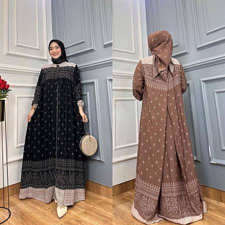 Gamis Shabira Set Hijab