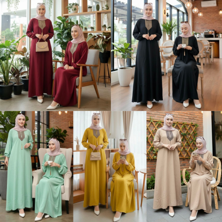 Gamis Cringkle Ameena
