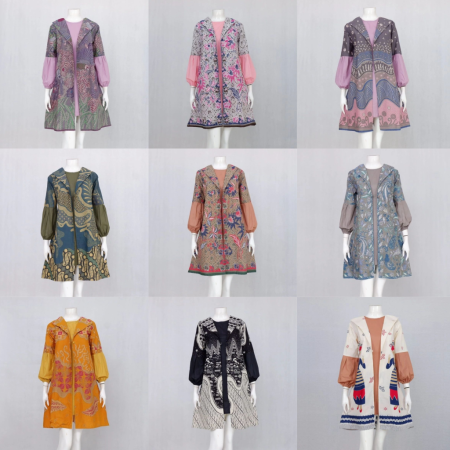 Tunik Rinjani Batik Solo Exclusive ( Kode: BMK )