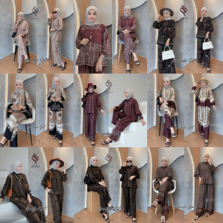 Oneset Celana Rayon Smoc ( Kode: ANJ )