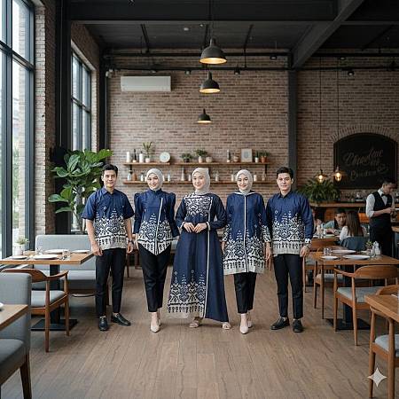 Batik Couple Family (Kode: ALN)