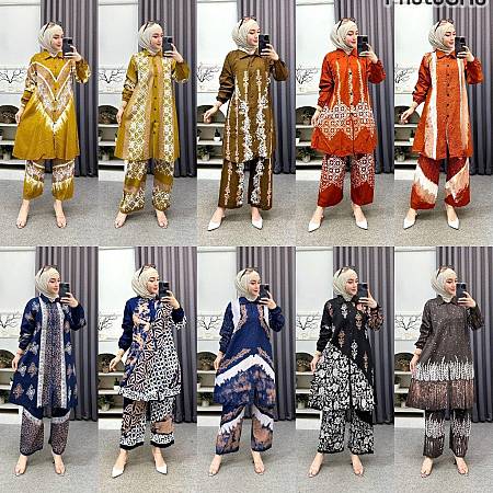 Oneset Kulot Tunik Batik (kode: BFP)