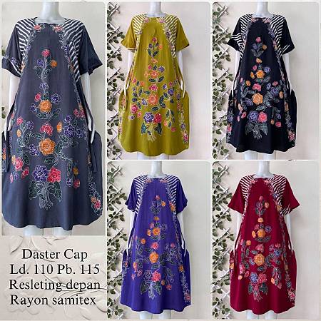 Daster Batik Cantik Rayon Super (kode: BJE )