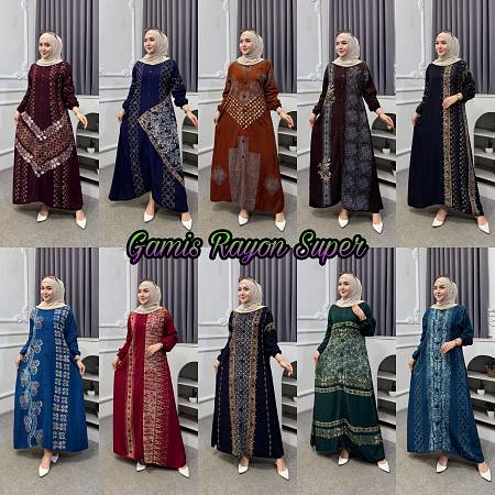 Gamis Rayon Super
