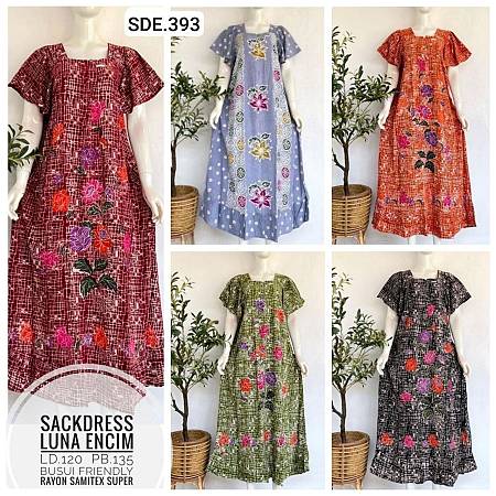 Sackdress Klok Batik Exclusive (Kode: BTM/SDE)