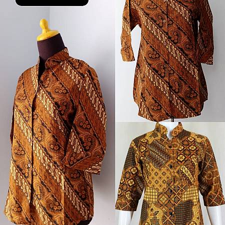 Blouse Batik Klasik Katun Super