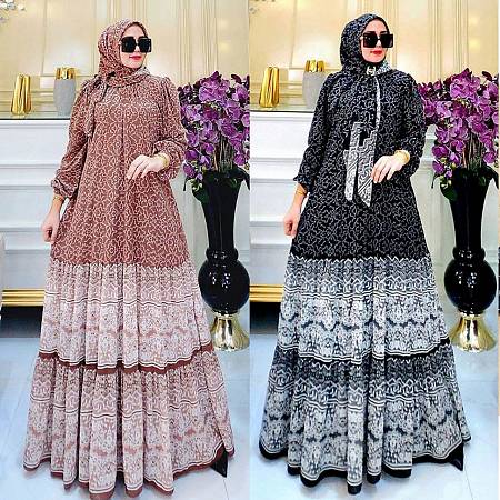 Milna Dress Set Hijab