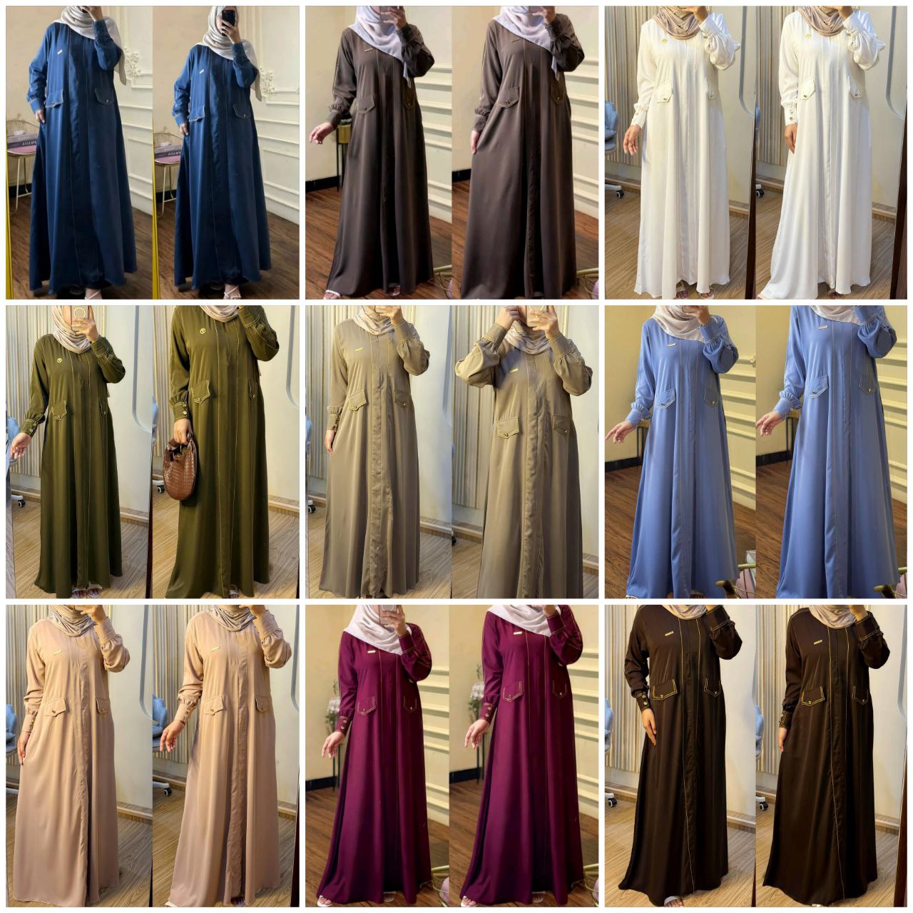 Abaya Mahira Marbella Anti UV (Kode: AYN)