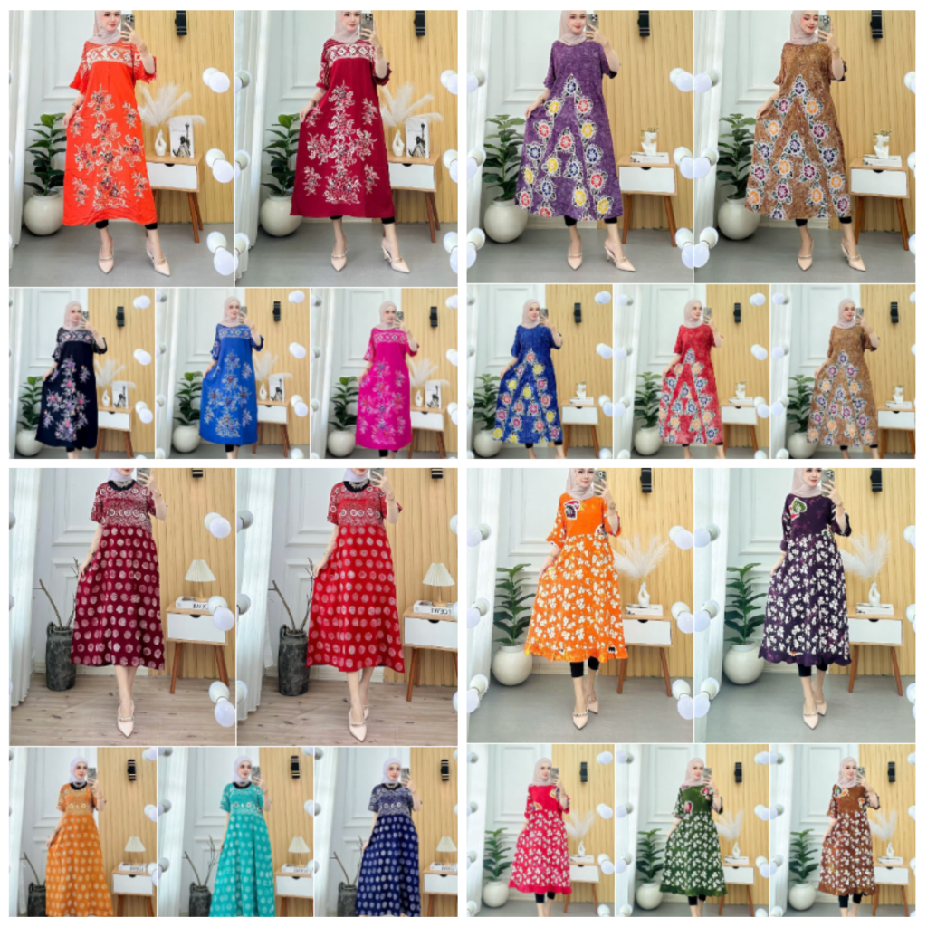 Daster Batik Jumbo Cap (Kode: AYN)