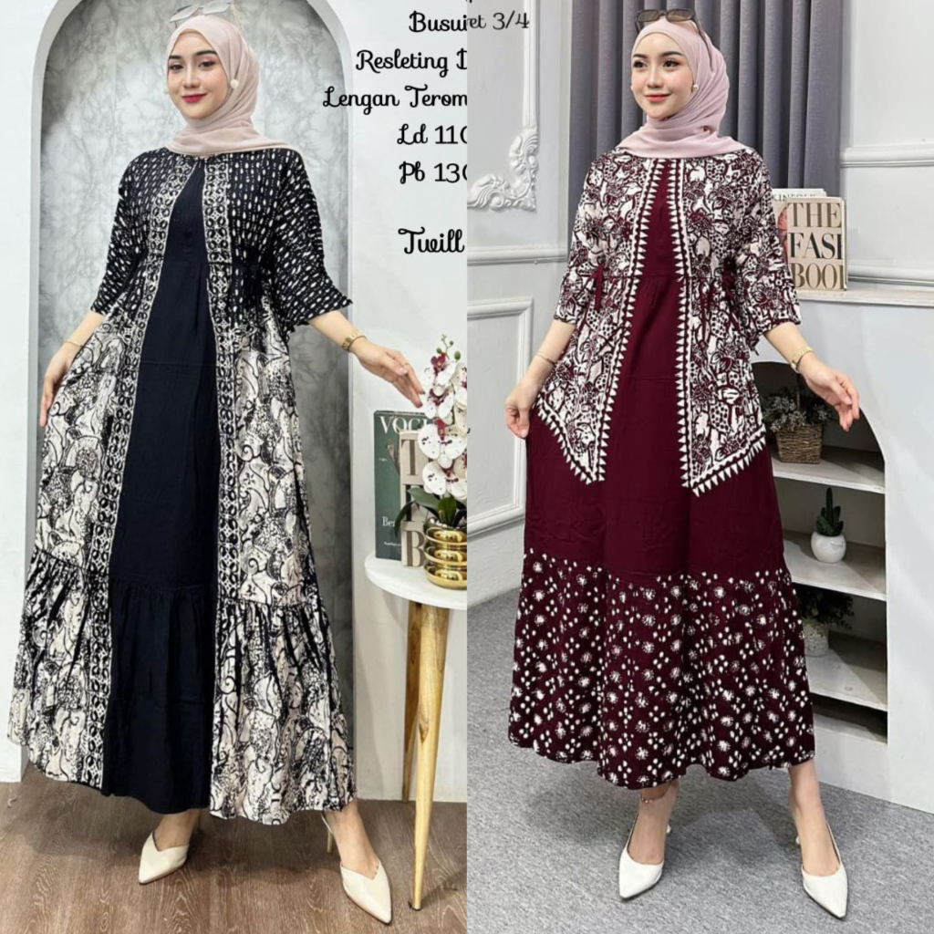 Daster Chibi Batik Twill Ori (Kode: HDT)