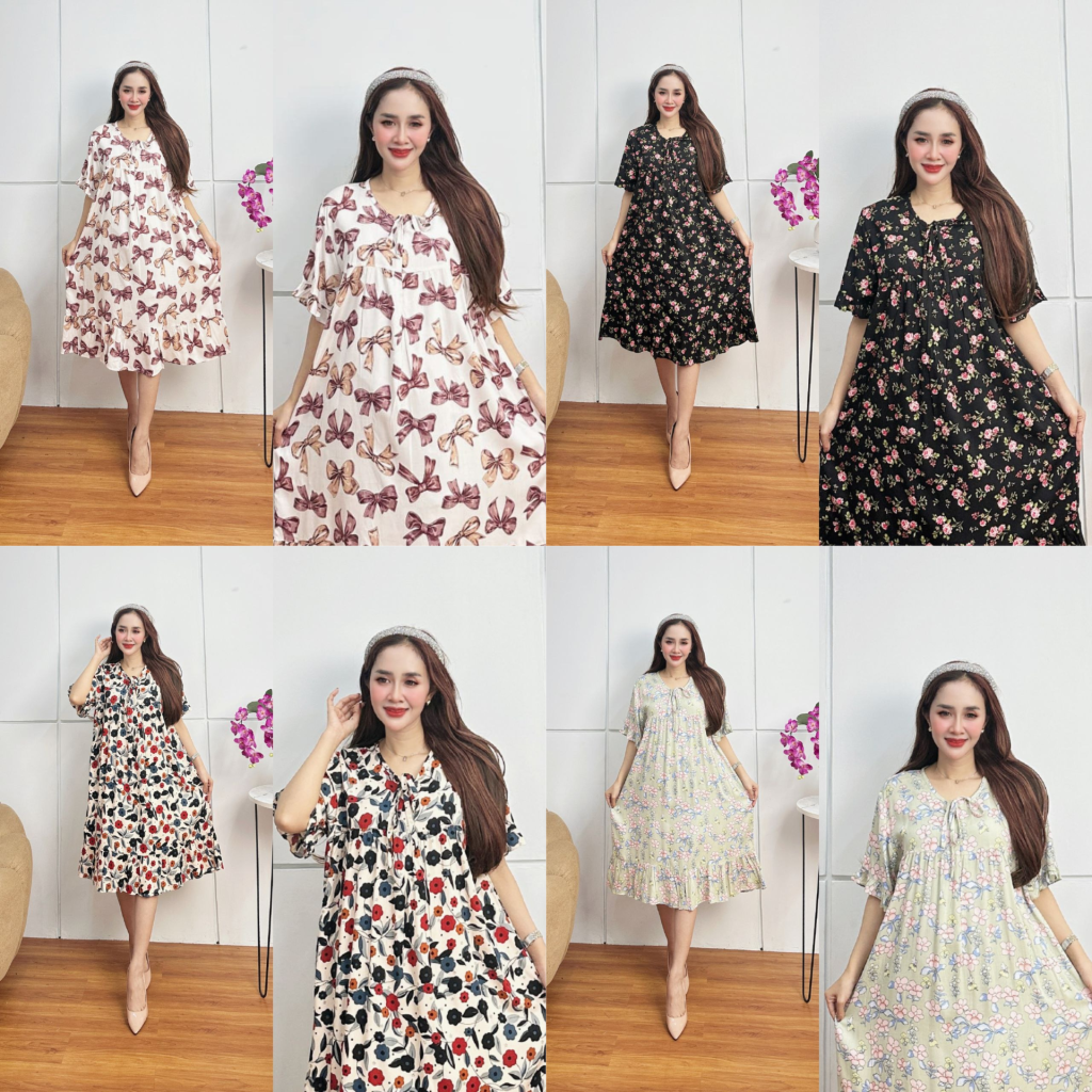 Kayla Dress Daster Rayon (Kode: AYN)