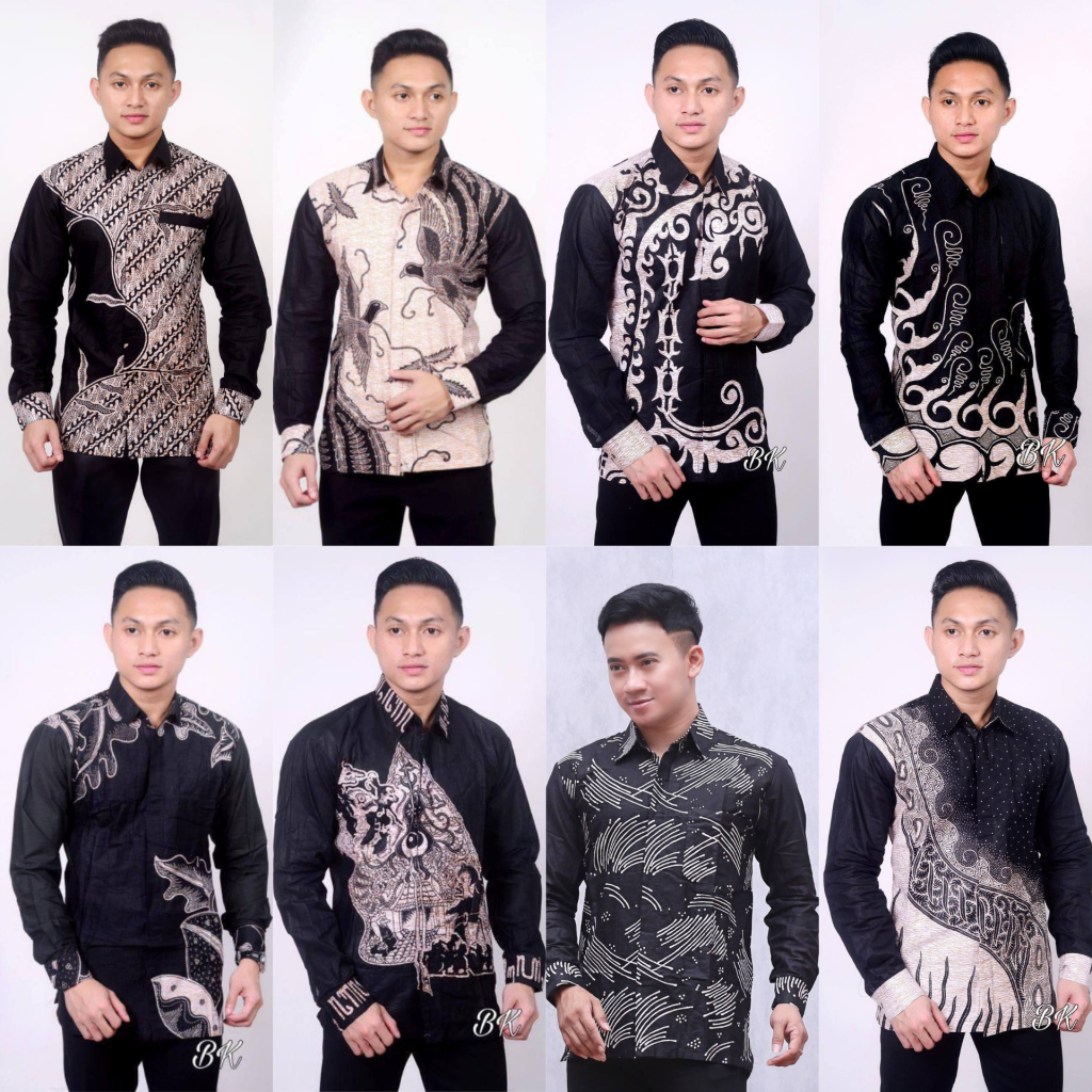 Kemeja Batik Dan Koko Hitam Manis (Kode: BKM)