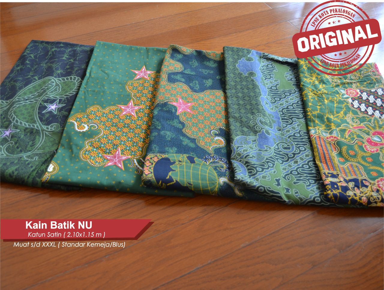 Kain Batik NU Aneka Motif (Kode: SNU)