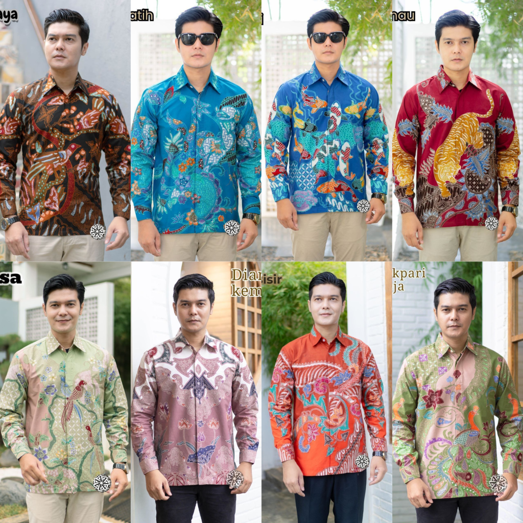 Kemeja Batik Semi Tulis (Kode: ZZZ)