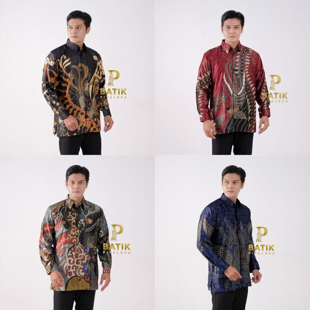Kemeja Batik Semi Sutra Emboz (BPT)