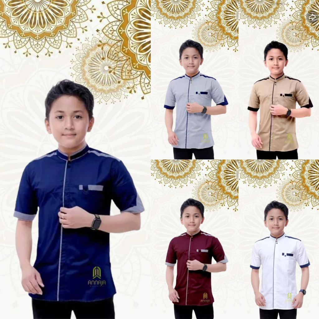 Kemeja Koko Anak Ngaji (Kode: ANJ)