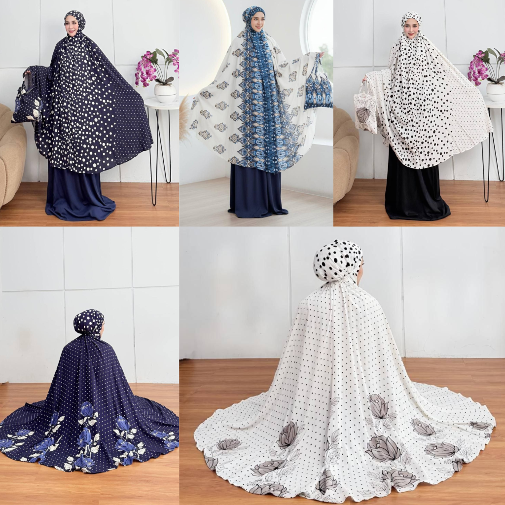 Mukena Adiba 2in1 Size Jumbo (Kode: FLA)