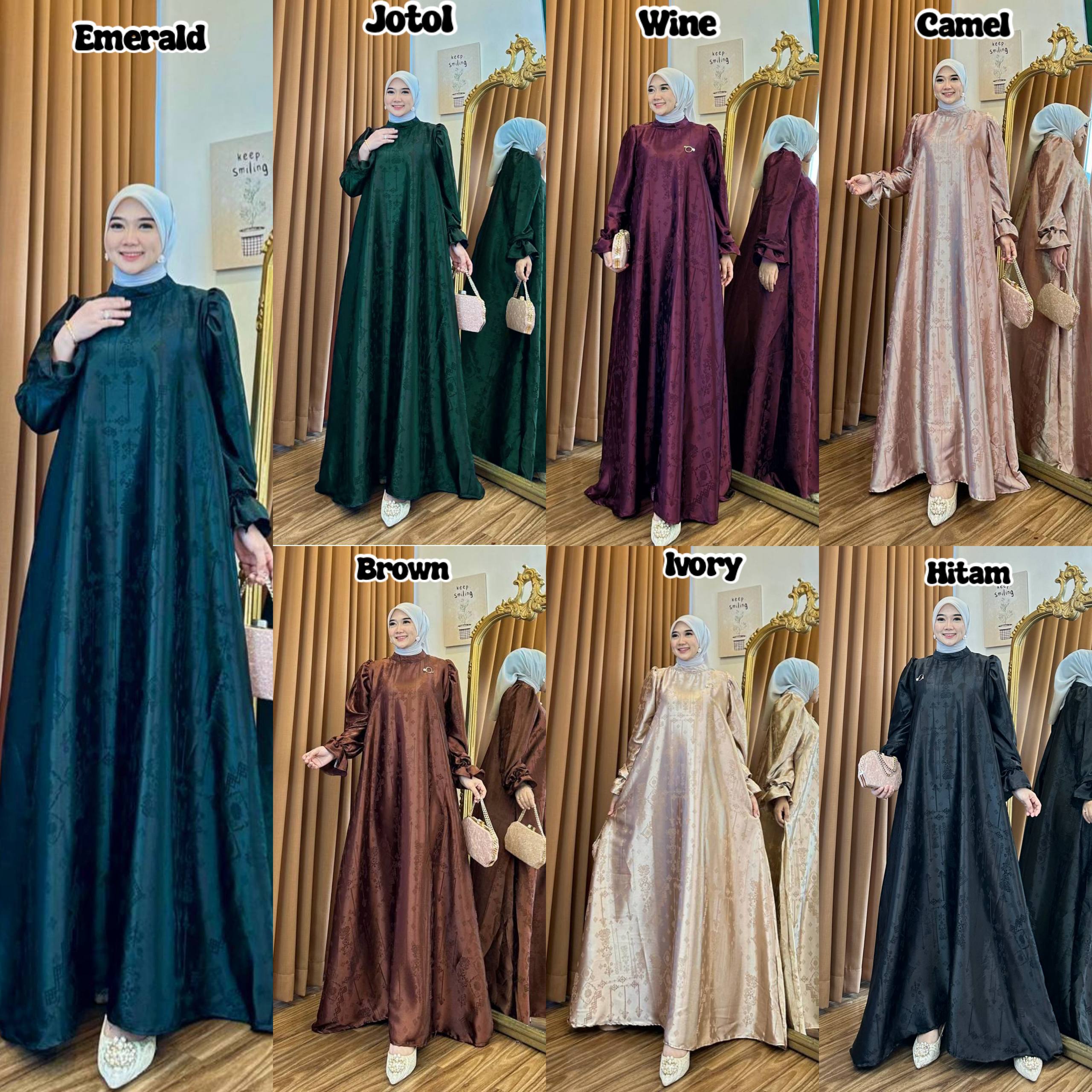Gamis Kanaya  dress Armany Jaguard (Kode: NNB)