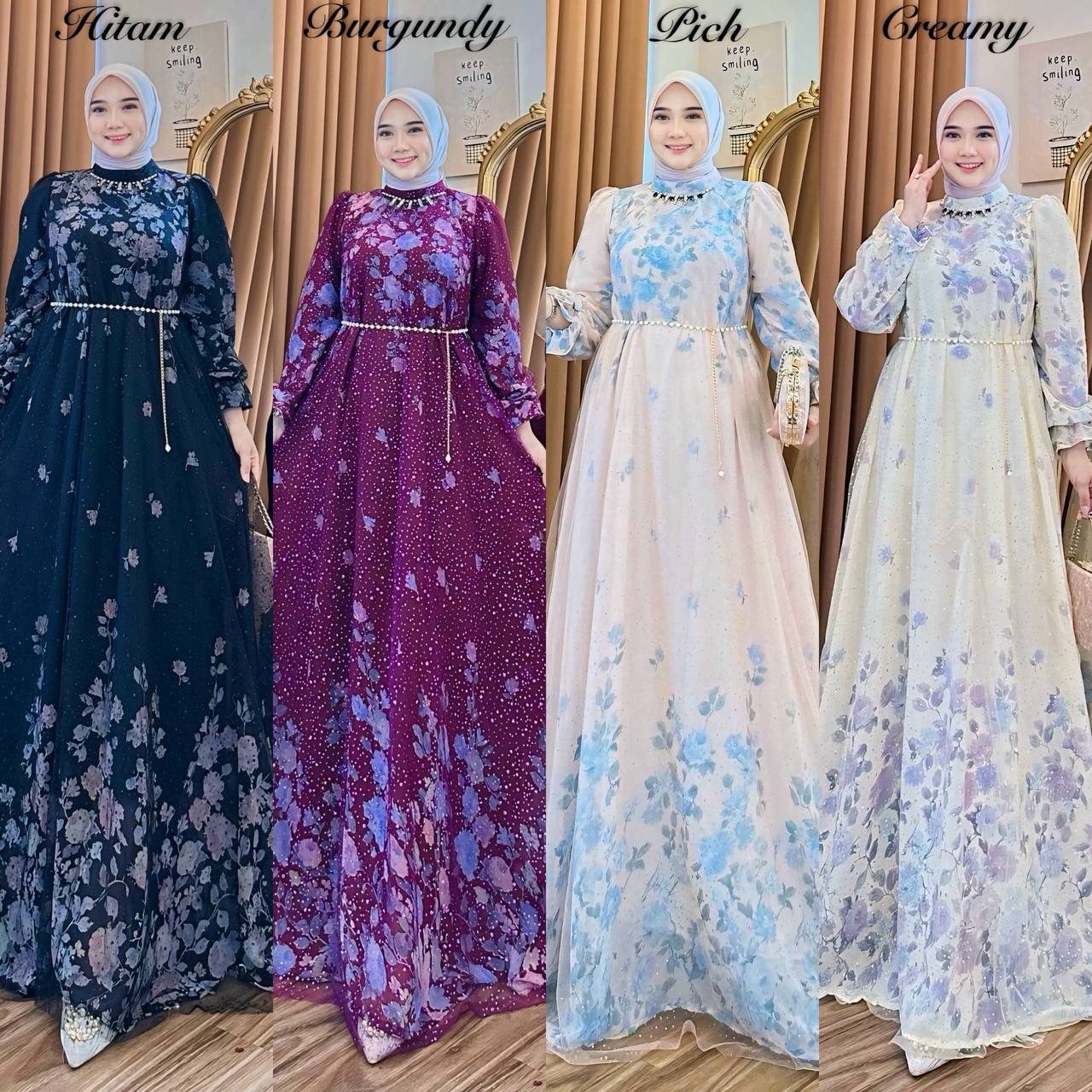 Gamis Miranda Dress Babydol Premium (Kode: NNB)