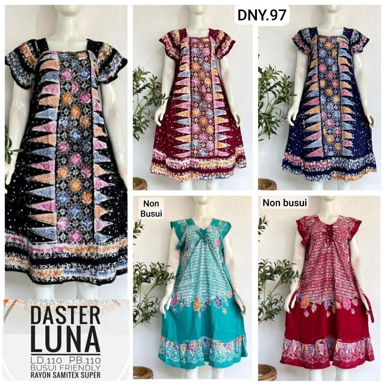 Daster Yukensi Batik Encim (kode: BTM)