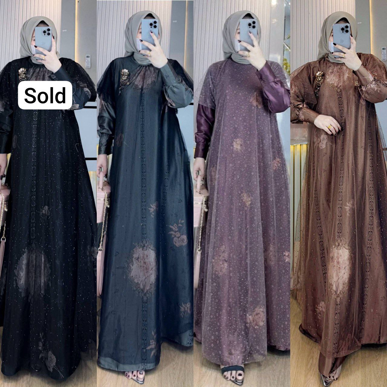 Gamis Armila Dress (Kode: NNB)