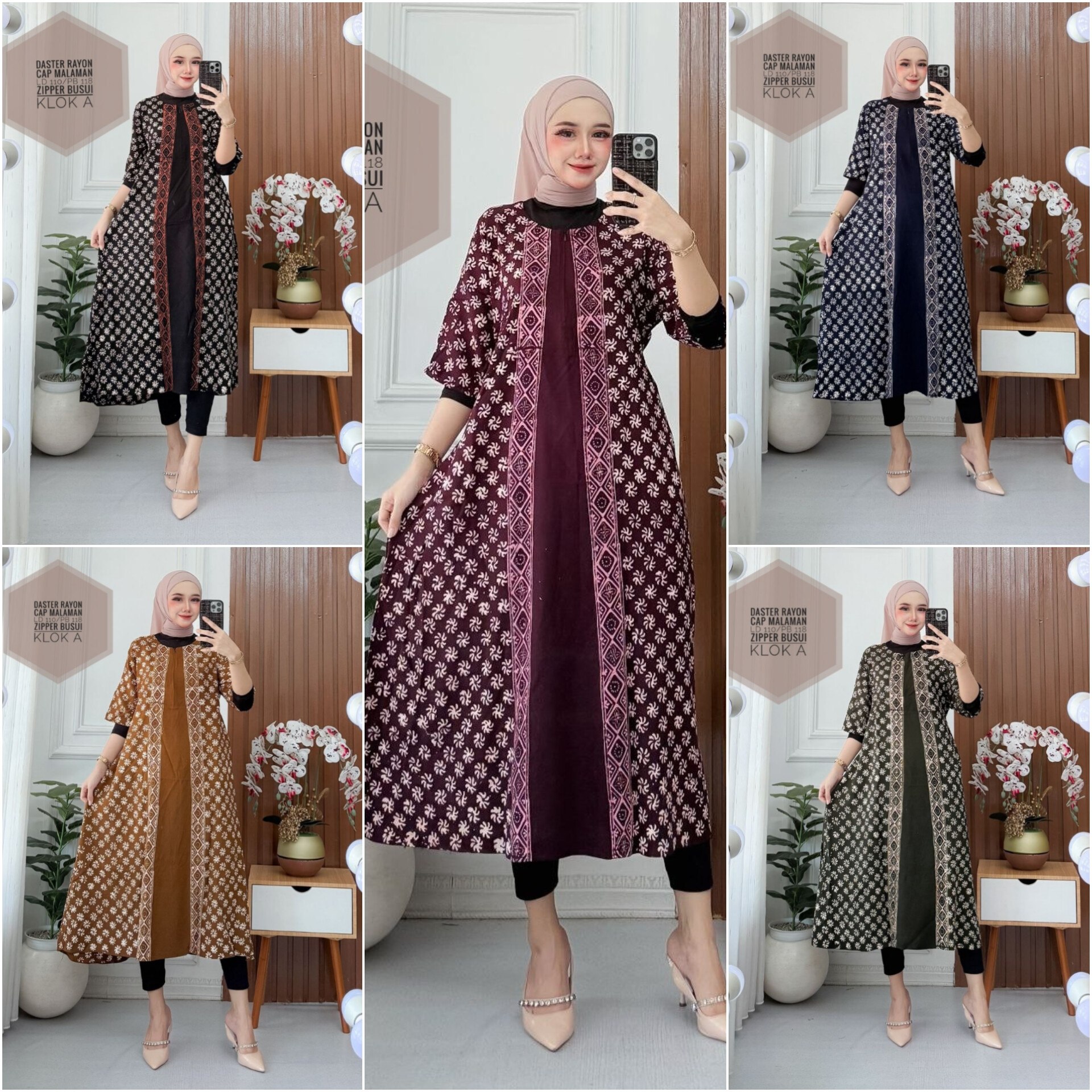 Daster Batik Cap Malaman (Kode: ALE)