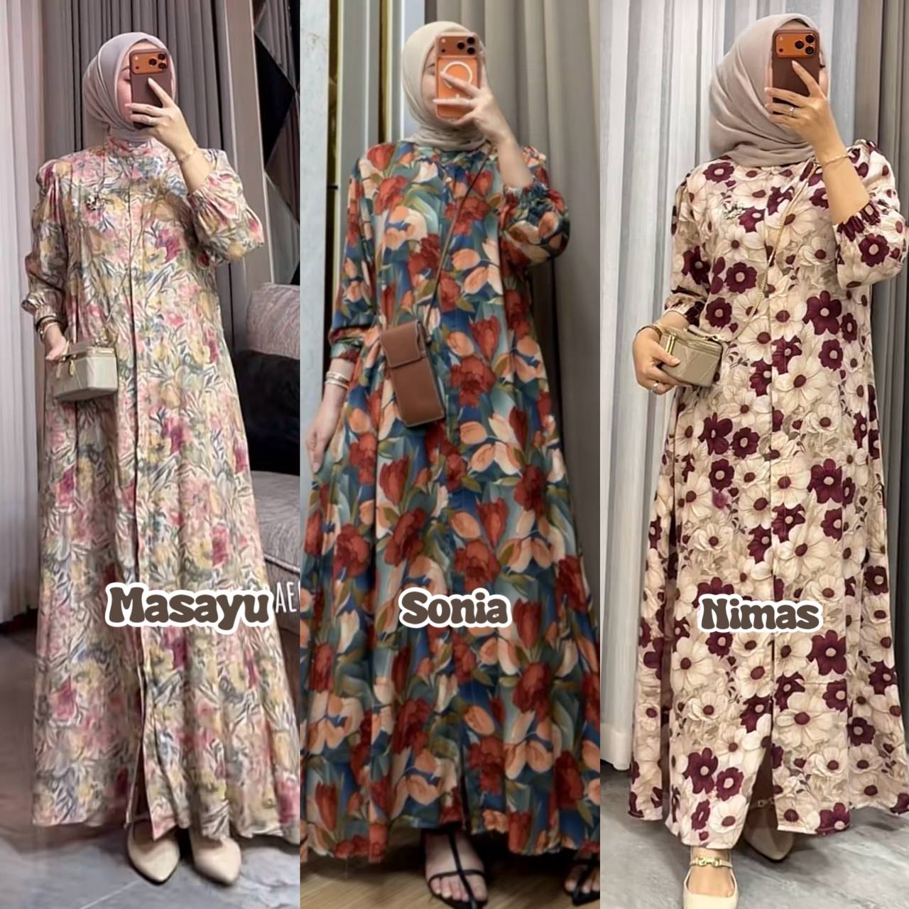 New Camela Dress (Kode: NNB)