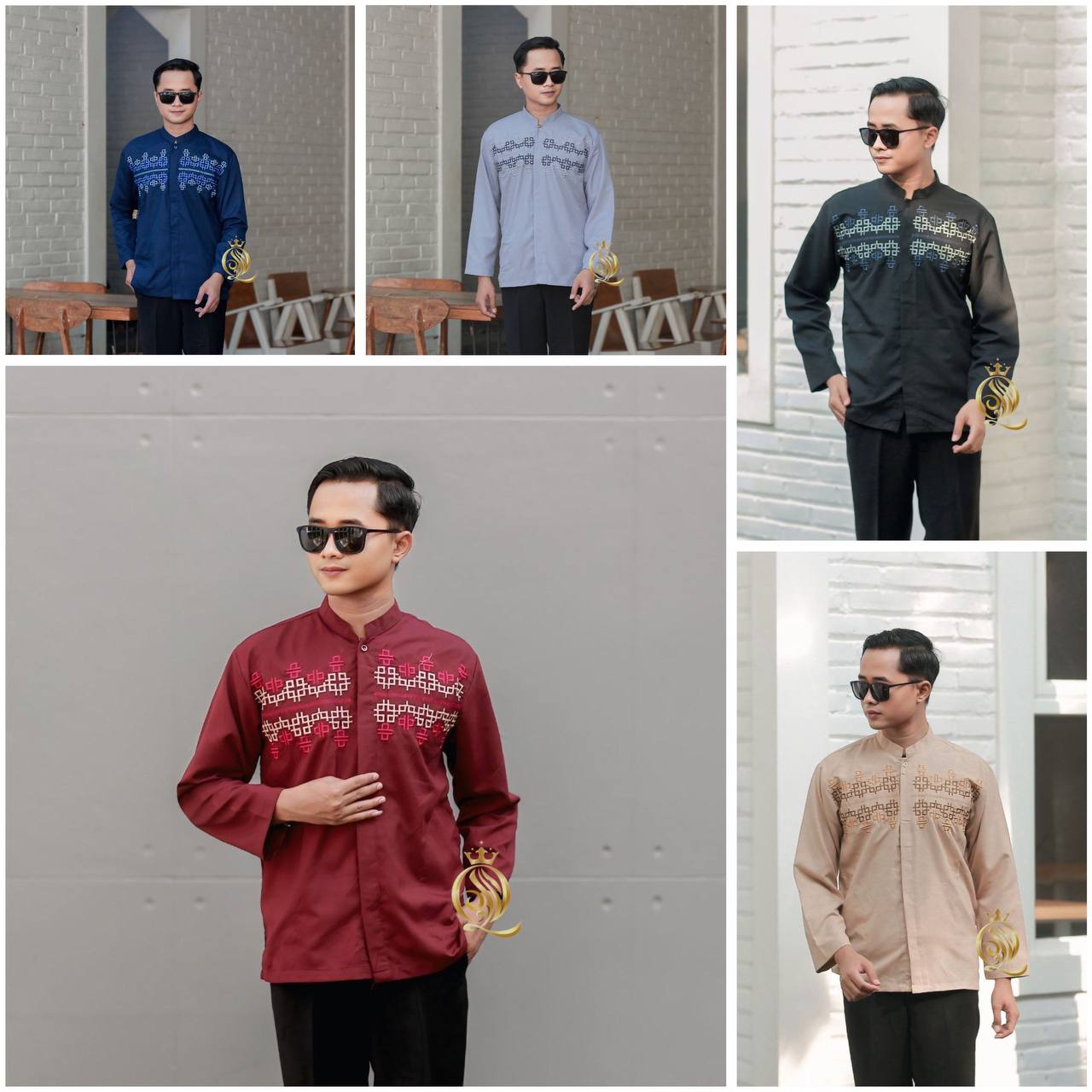 Koko Vito Bordir Panjang (Kode: QTK)