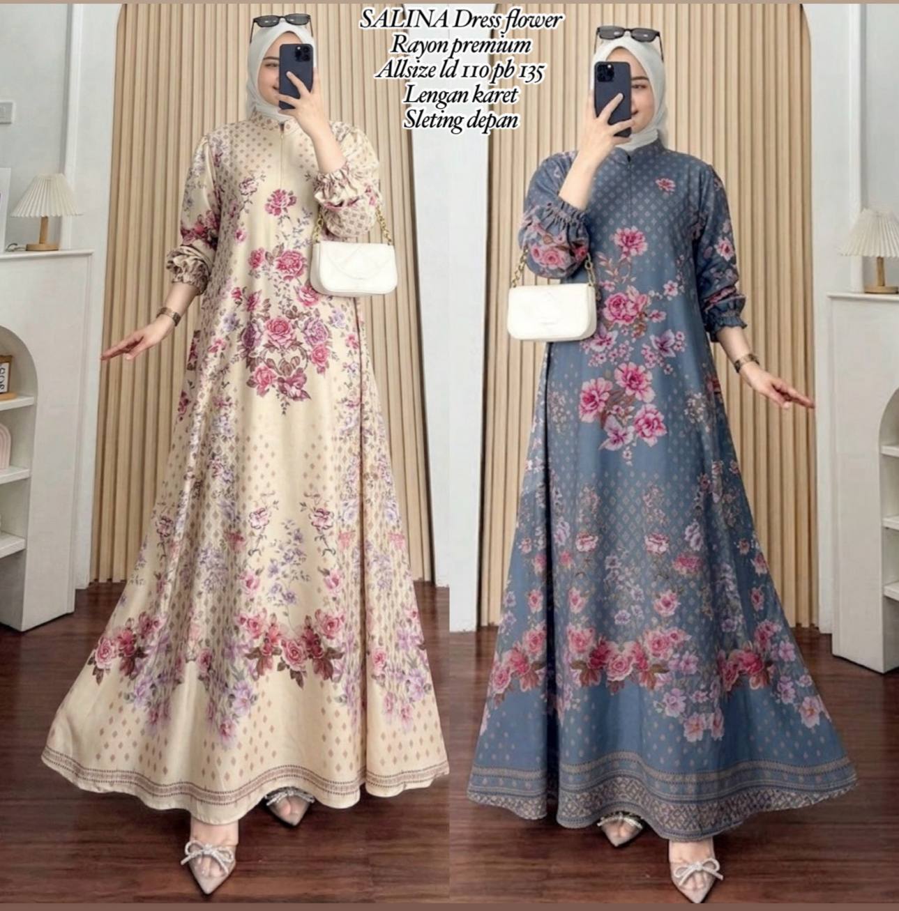 Salinas Dress ( Kode: NNB )