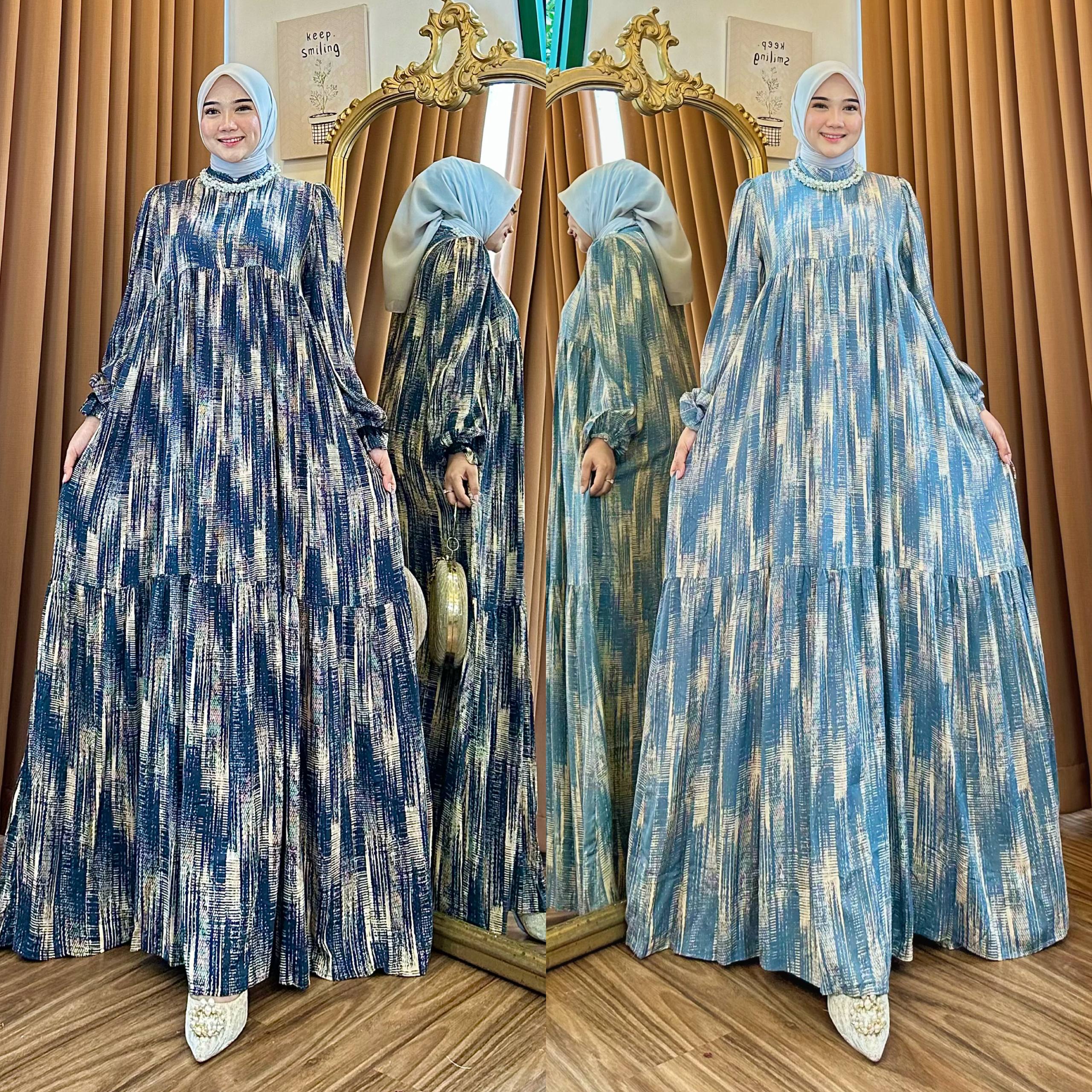 Gamis Angita Dress raya (Kode: NNB)