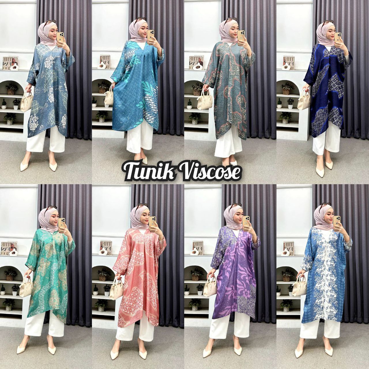 Tunik Batik Viscose Cap (Kode: BFP)