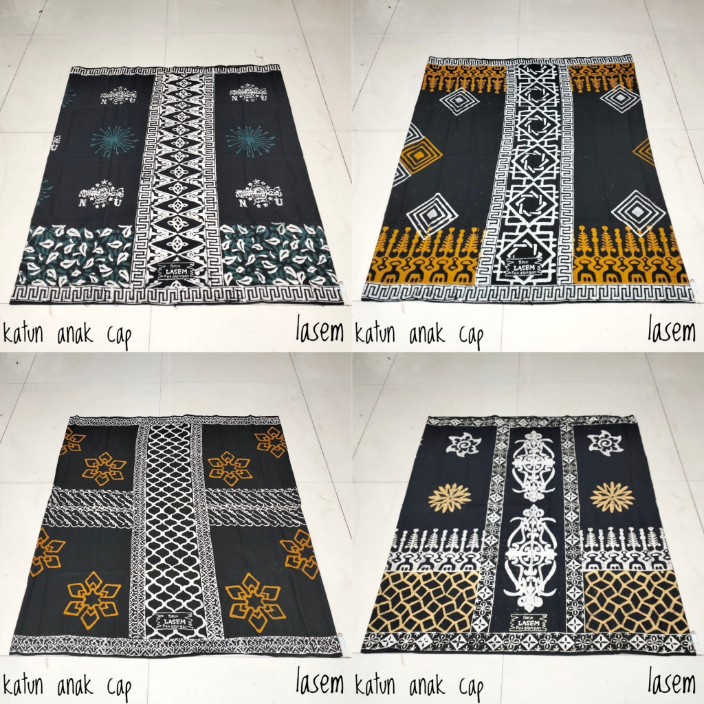 Sarung Batik Anak Katun Cap (Kode: RQT)