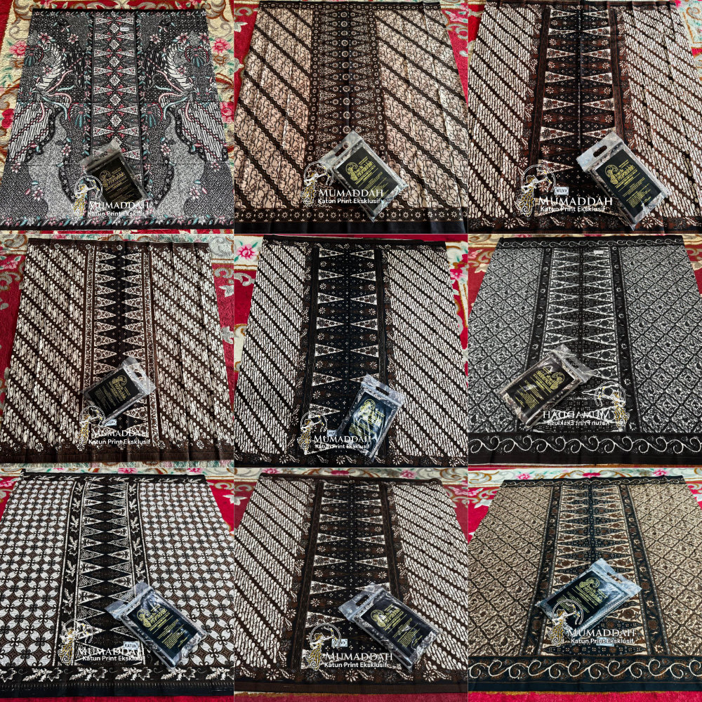 Sarung Batik Katun Print Eksklusif (Kode: MMD)