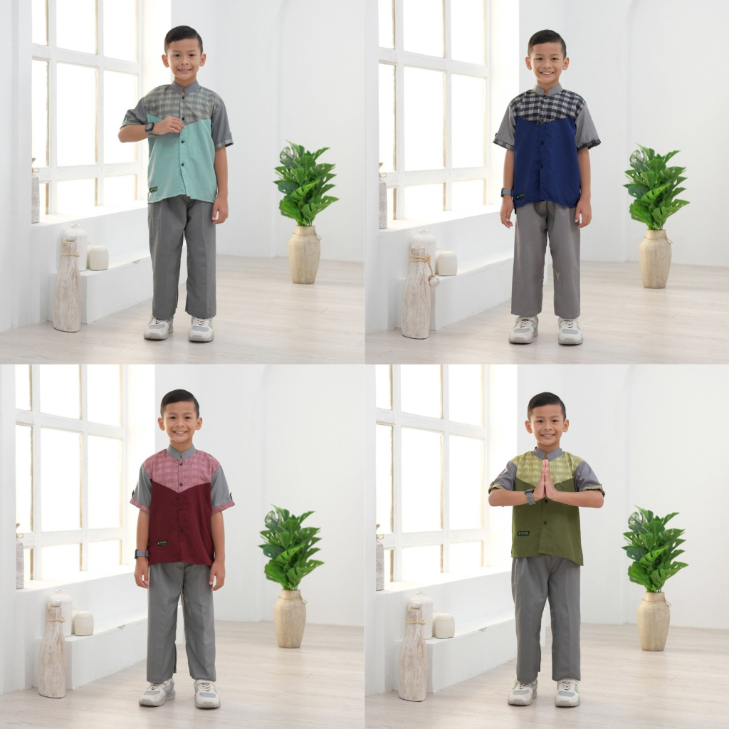 Setelan Koko Anak Ngaji Aneka Model (Kode: ANJ)