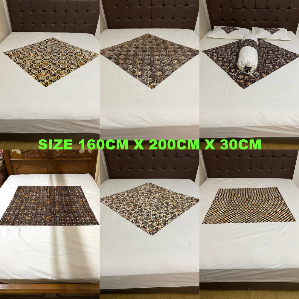 Sprei Sogan Mix Blacu (Kode: BRS)