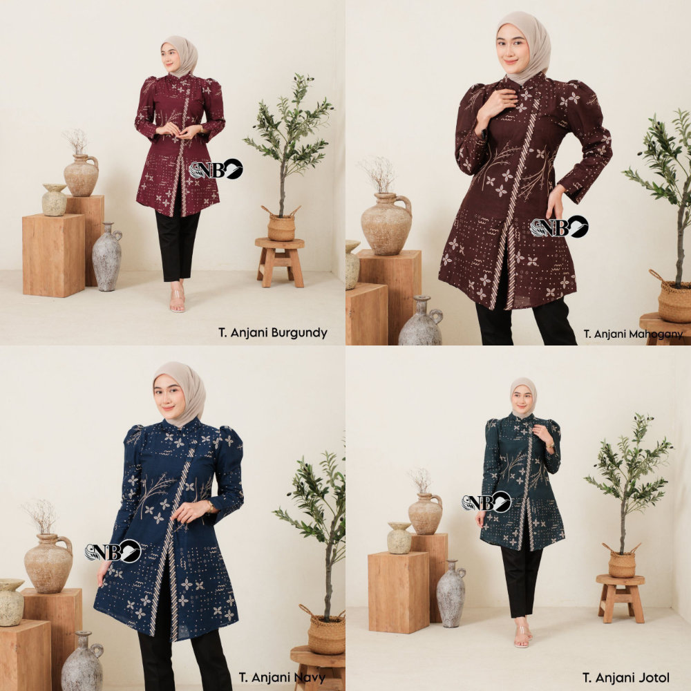 Tunik Batik Kancing (Kode: NBK)