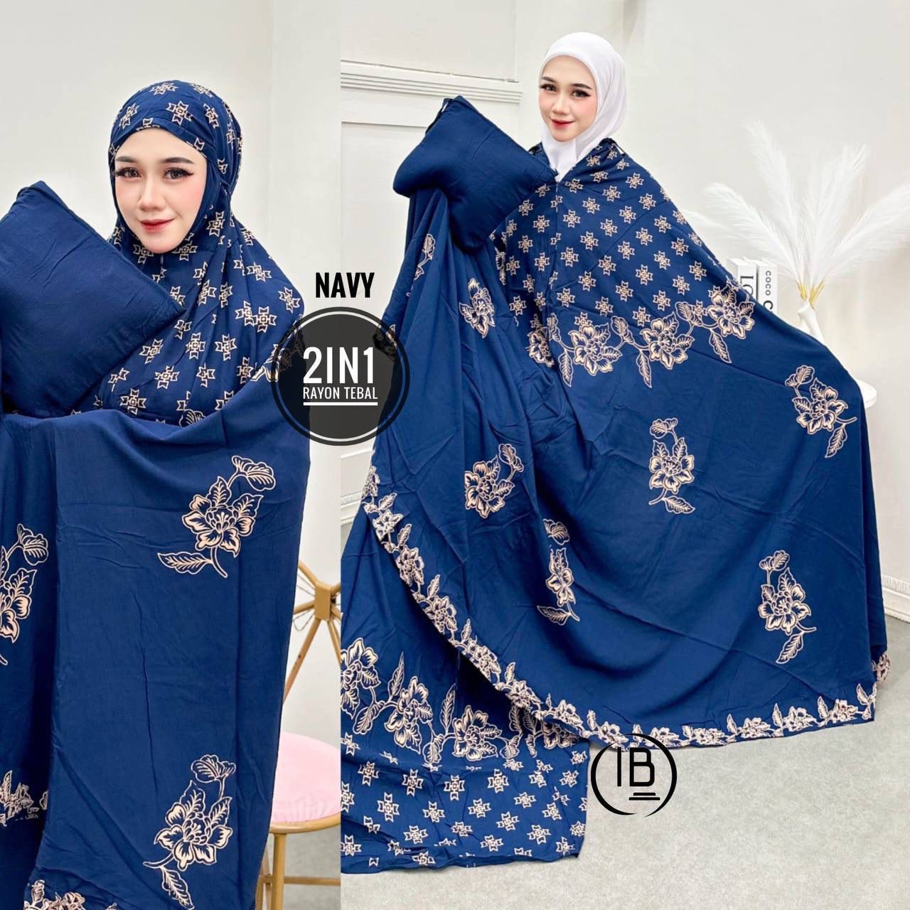 Mukena Batik Cap ( Kode: LGB)